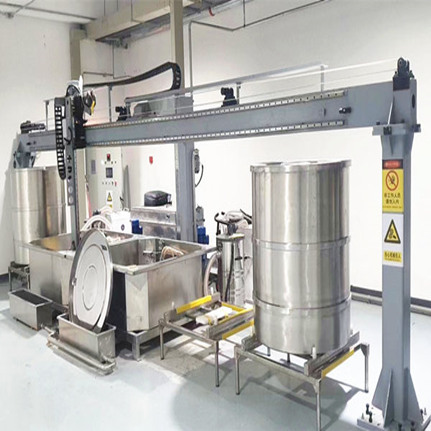 Bucket Lid Cleaning Dual-Axis Truss Robotic Arm
